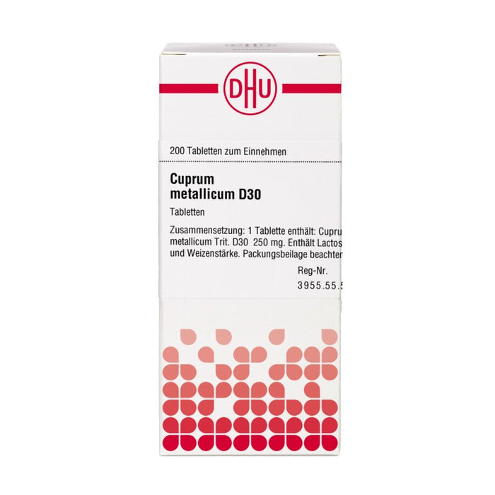 DHU Cuprum metallicum D30 Tabletten, 200 St. Tabletten