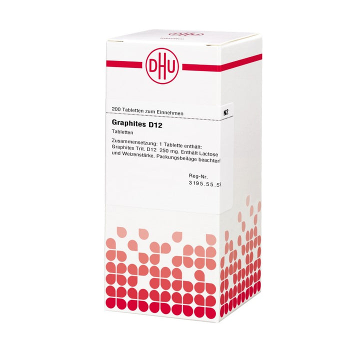 DHU Graphites D12 Tabletten, 200 St. Tabletten