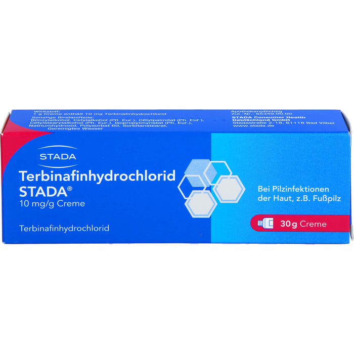 Terbinafinhydrochlorid STADA 10 mg / g Creme bei Pilzerkrankungen, 30 g Crème