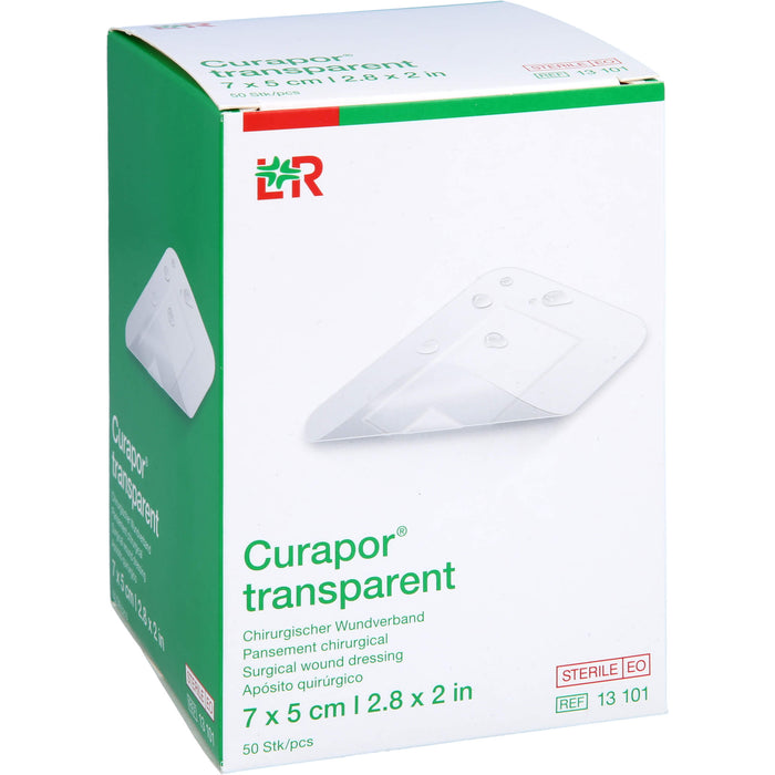 Curapor Wundverband transparent steril, 50 St PFL