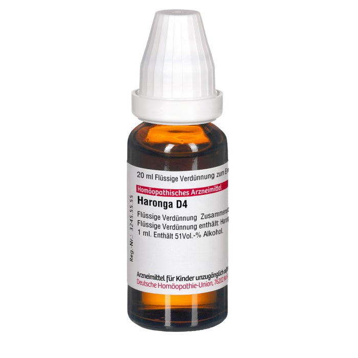 DHU Haronga D4 Dilution, 20 ml Lösung