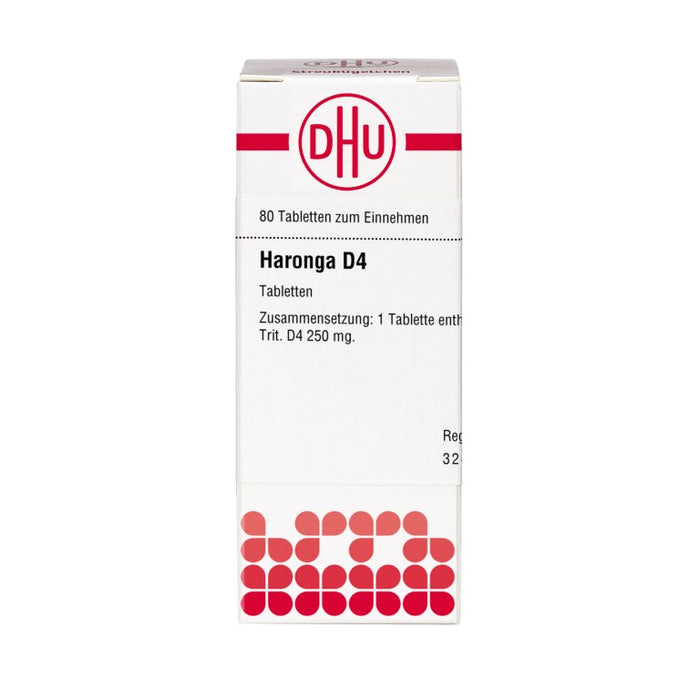 DHU Haronga D4 Tabletten, 80 St. Tabletten