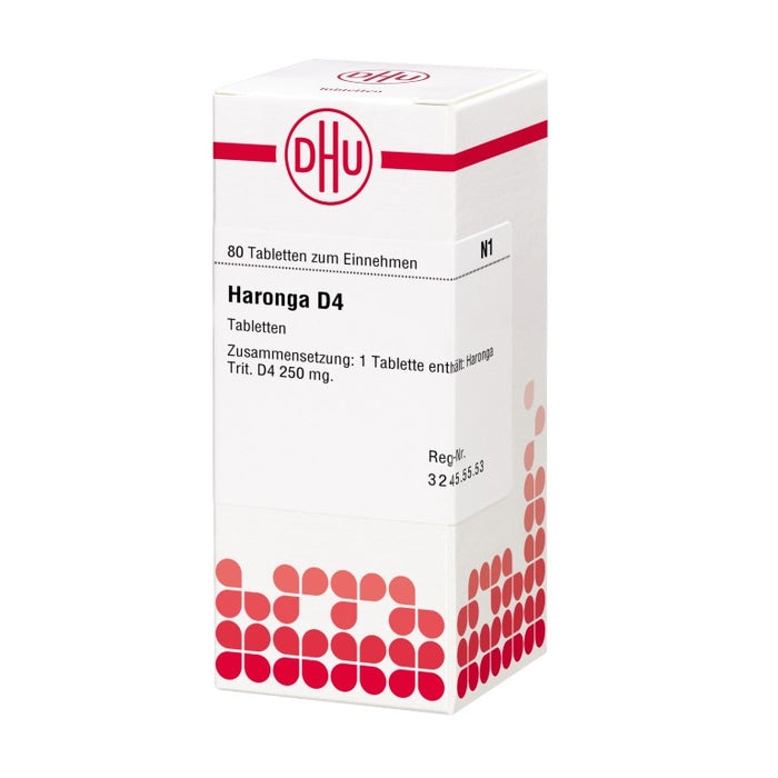 DHU Haronga D4 Tabletten, 80 St. Tabletten