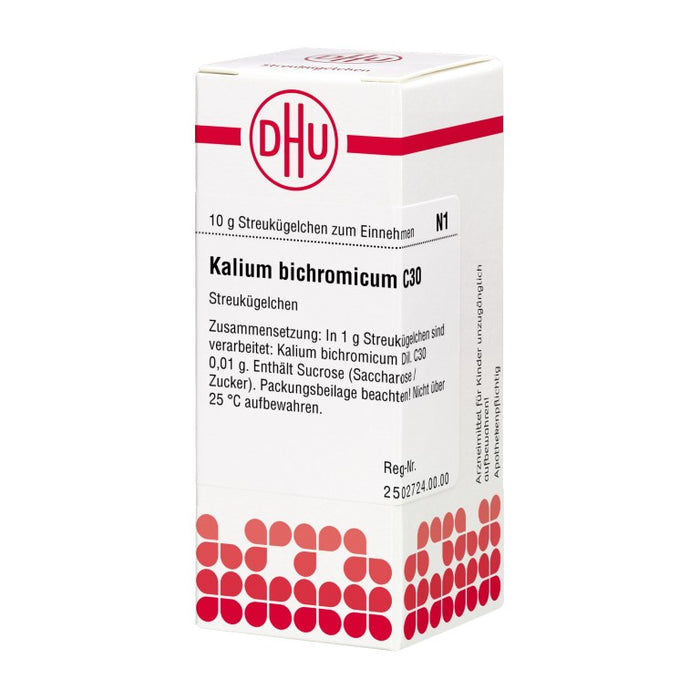 DHU Kalium bichromicum C30 Streukügelchen, 10 g Globules