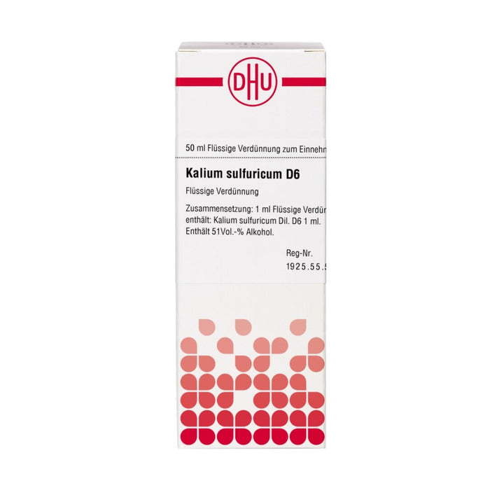 DHU Kalium sulfuricum D6 Dilution, 50 ml Lösung