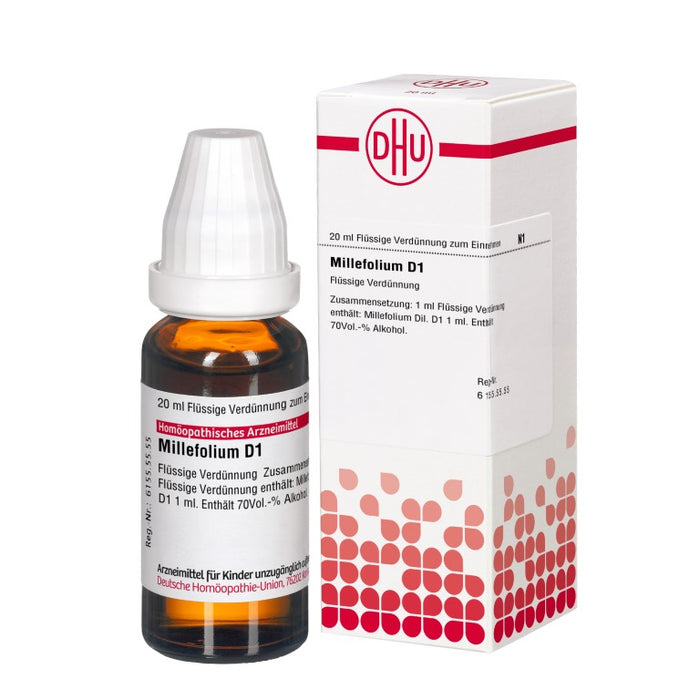 Millefolium D1 DHU Dilution, 20 ml Lösung