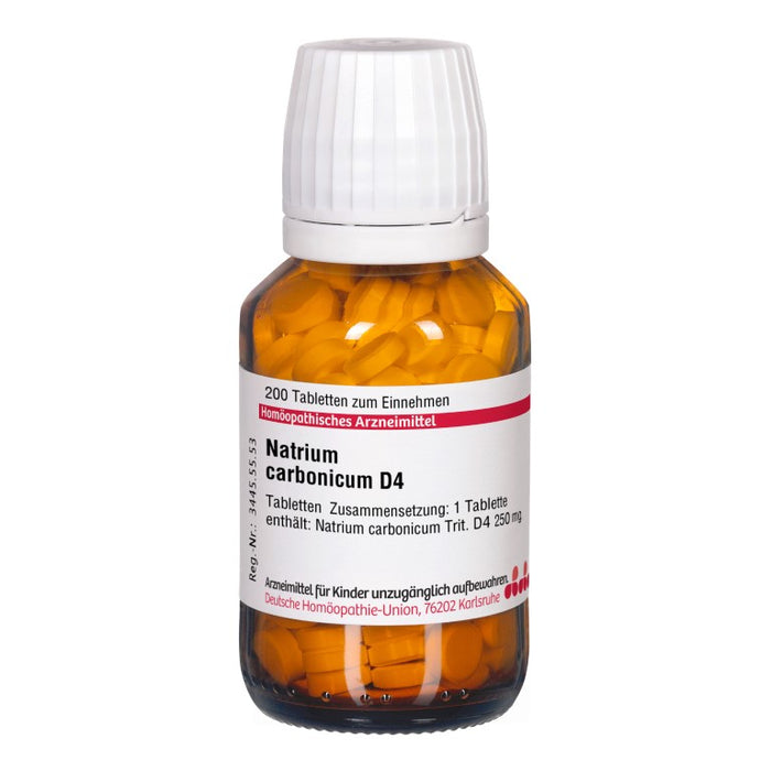 DHU Natrium carbonicum D4 Tabletten, 200 St. Tabletten