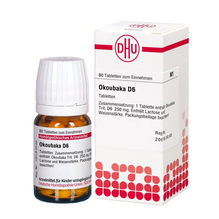 DHU Okoubaka D6 Tabletten, 80 pc Tablettes