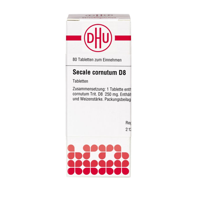 Secale cornutum D8 DHU Tabletten, 80 St. Tabletten