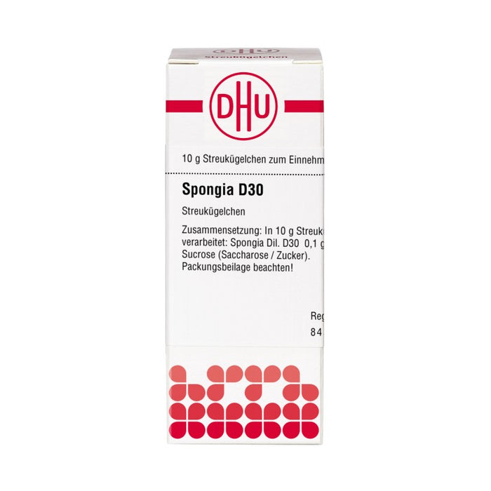 DHU Spongia D30 Streukügelchen, 10 g Globules