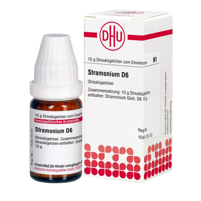 DHU Stramonium D6 Streukügelchen, 10 g Globules