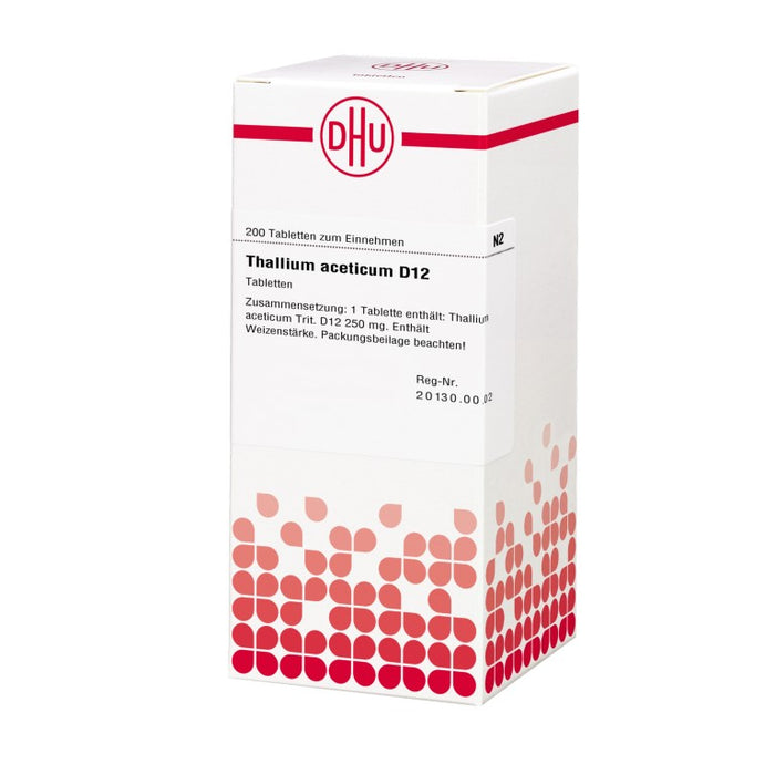 DHU Thallium aceticum D 12 Tabletten, 200 St. Tabletten