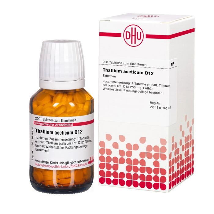 DHU Thallium aceticum D 12 Tabletten, 200 St. Tabletten