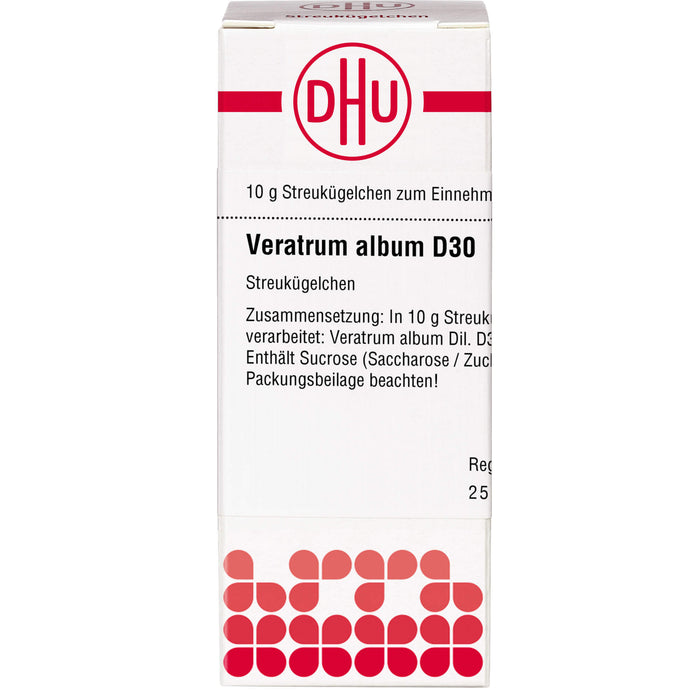 DHU Veratrum album D30 Streukügelchen, 10 g Globules