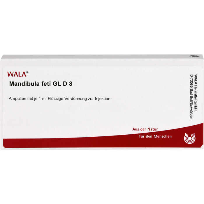 Mandibula Feti Gl D8 Wala Ampullen, 10X1 ml AMP