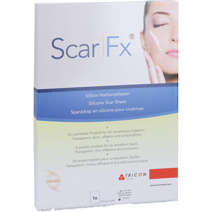 Scar FX Silikon NarbenPflaster 3,75x7,5cm, 1 St PFL