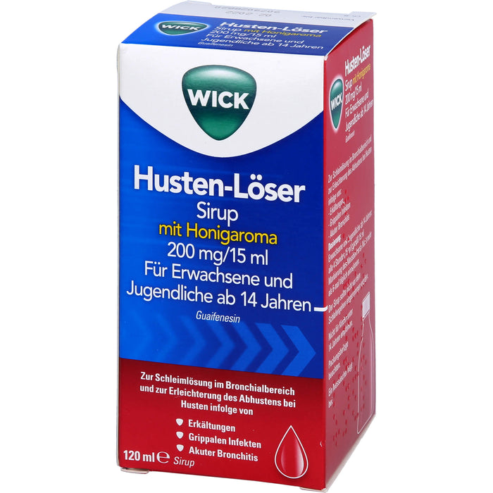 WICK Hustenlöser Sirup, 120 ml Solution