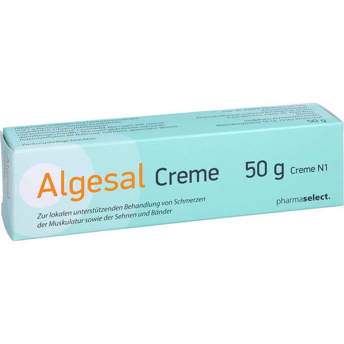 Algesal Creme bei Schmerzen der Muskulatur sowie der Sehnen und Bänder, 50 g Creme