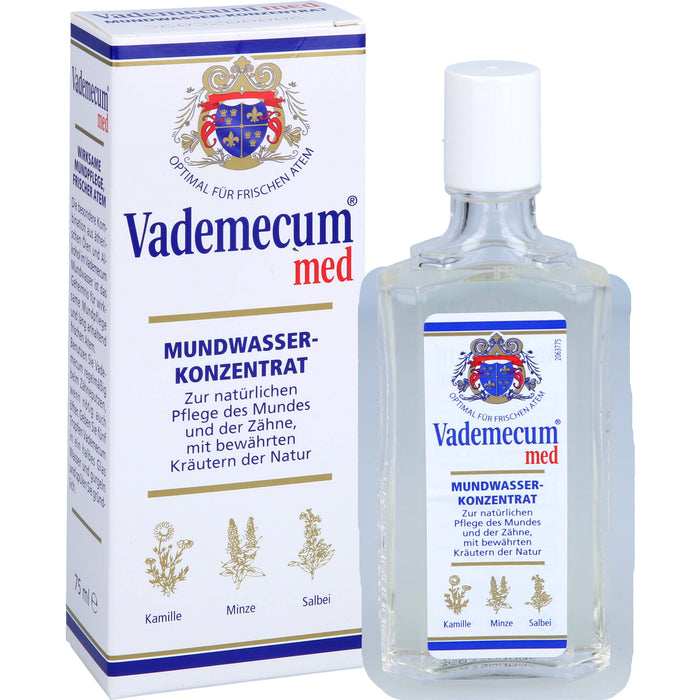 VADEMECUM MED MUNDWASSER 08903, 75 ml LOE