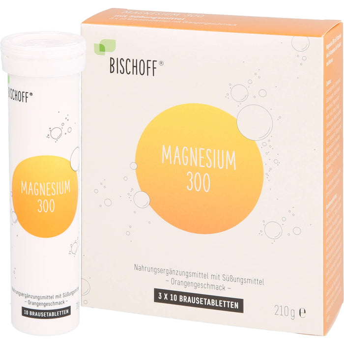 BISCHOFF Magnesium 300 Brausetabletten, 30 St. Tabletten