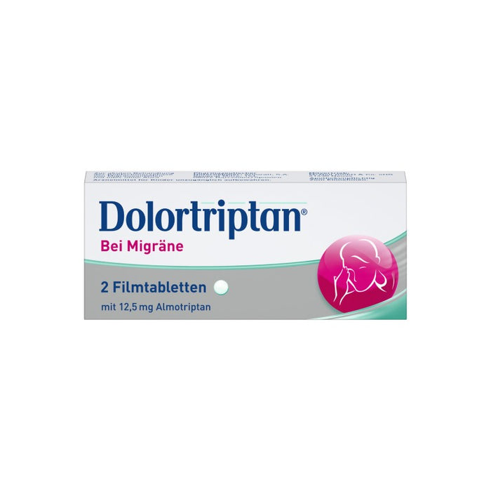 Dolortriptan bei Migräne, 2 St. Tabletten