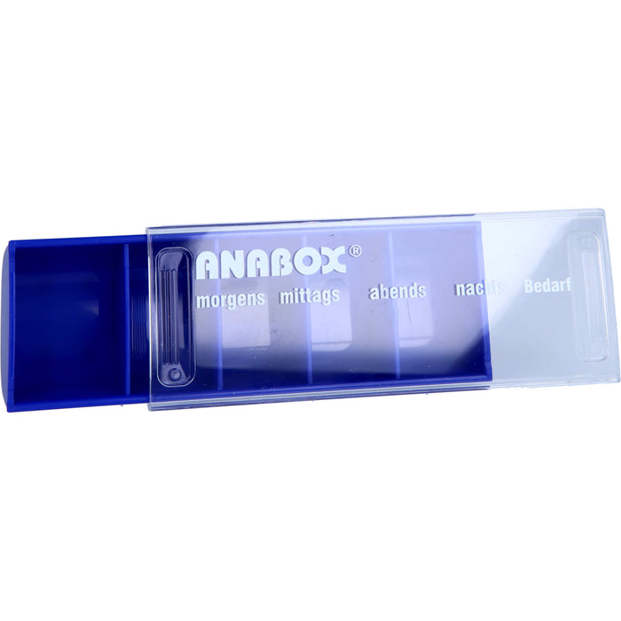 ANABOX-Tagesbox blau, 1 pcs. Dosette