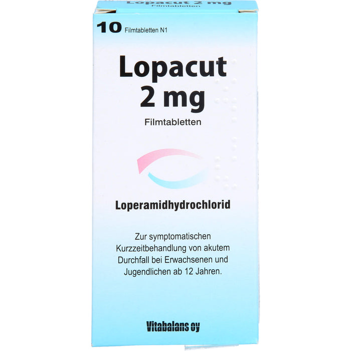 Lopacut 2 mg Filmtabletten, 10 pcs. Tablets