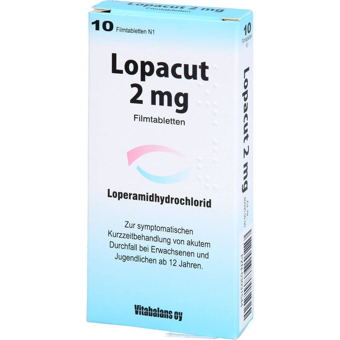 Lopacut 2 mg Filmtabletten, 10 pcs. Tablets