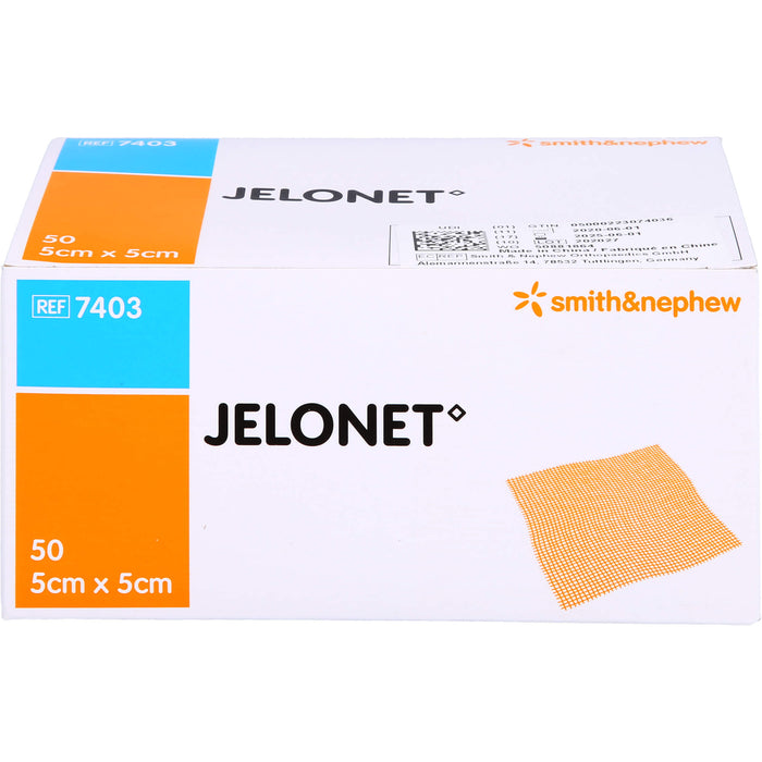 JELONET 5CMX5CM PARAFFIN STERIL, 50 St WGA