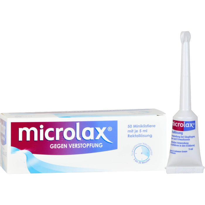 microlax Miniklistier Rektallösung Reimport EurimPharm, 50 pcs. Enemas