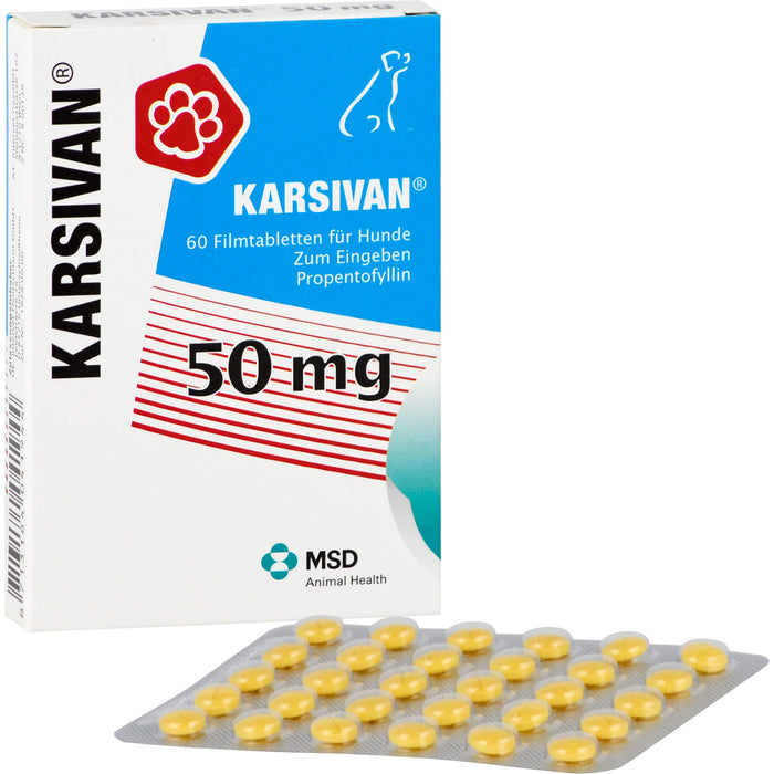 KARSIVAN Filmtabletten für Hunde, 60 pc Tablettes