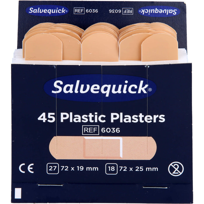 Salvequick Pflasterstrips wasserfest, 45 pcs. Patch