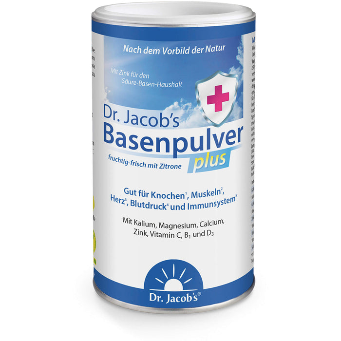 Dr. Jacobs Basenpulver plus mit Zitrone, 300 g Pulver