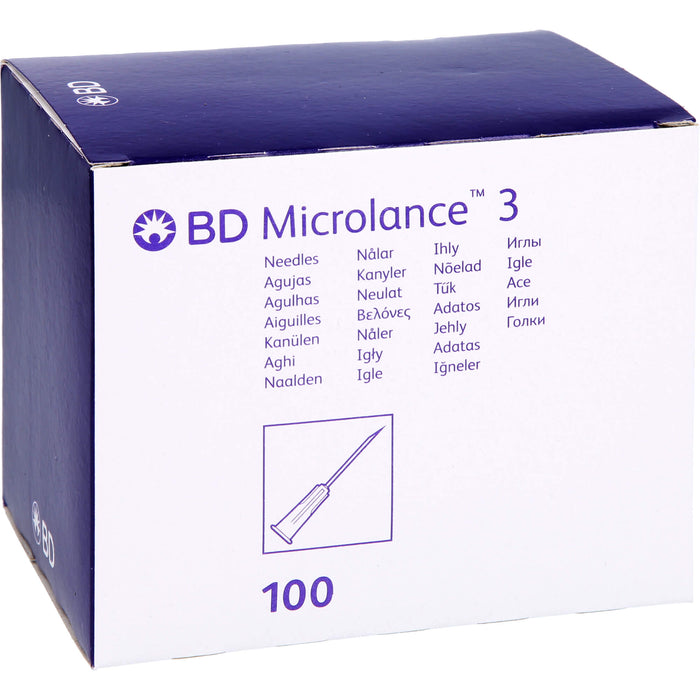 BD MICROLANCE 25g KAN 1, 100 St KAN