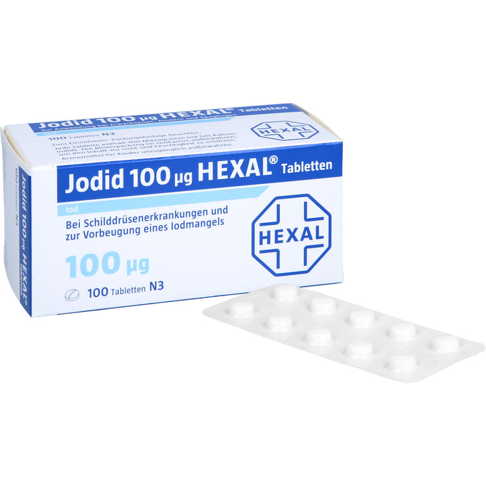 Jodid 100 µg HEXAL Tabletten, 100 pcs. Tablets