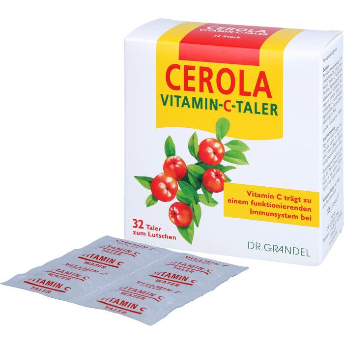 Dr. Grandel Cerola Vitamin-C-Taler zum Lutschen, 32 pc Tablettes