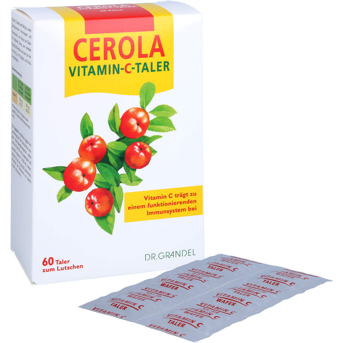 Dr. Grandel Cerola Vitamin-C-Taler zum Lutschen, 60 St. Tabletten