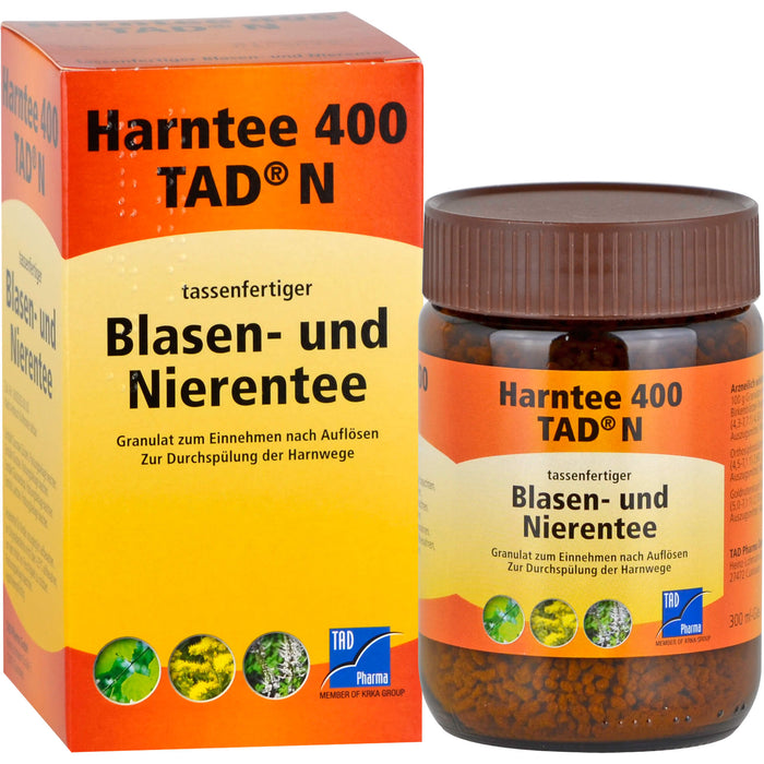 Harntee 400 TAD N Granulat Blasen- und Nierentee, 300 ml Granules