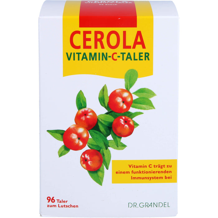 CEROLA Vitamin-C-Taler zum Lutschen, 96 pcs. Candies