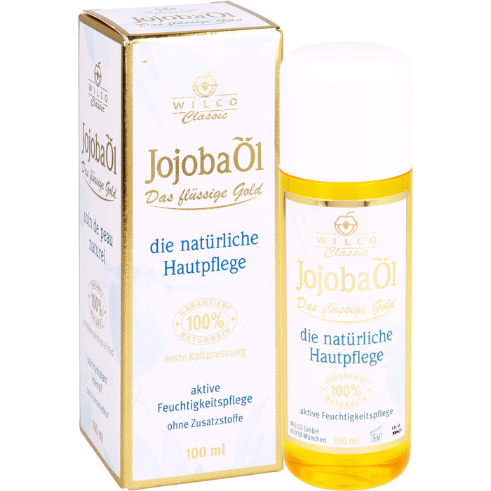 WILCO Jojoba Öl aktive Feuchtigkeitspflege, 100 ml Oil