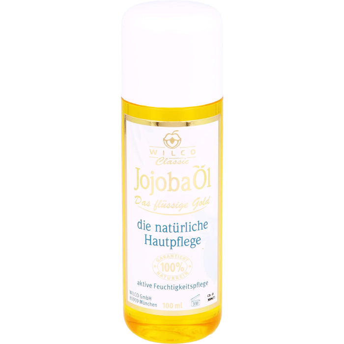 WILCO Jojoba Öl aktive Feuchtigkeitspflege, 100 ml Öl