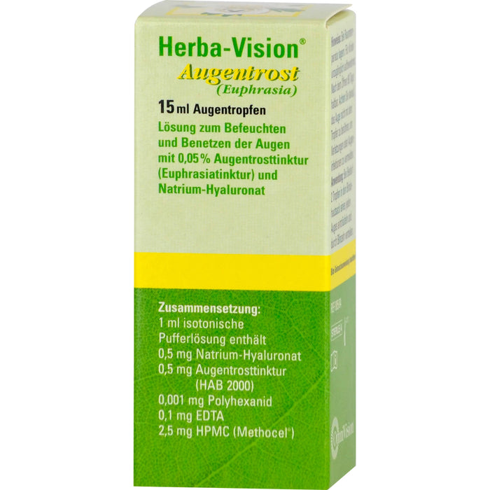 Herba-Vision Augentrost (Euphrasia), 15 ml Lösung