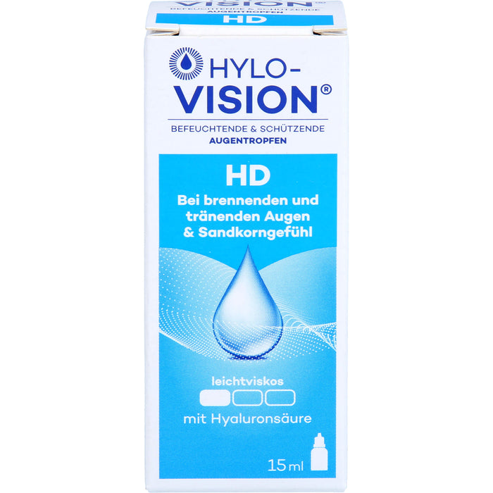 Hylo-Vision HD Augentropfen, 15 ml Lösung