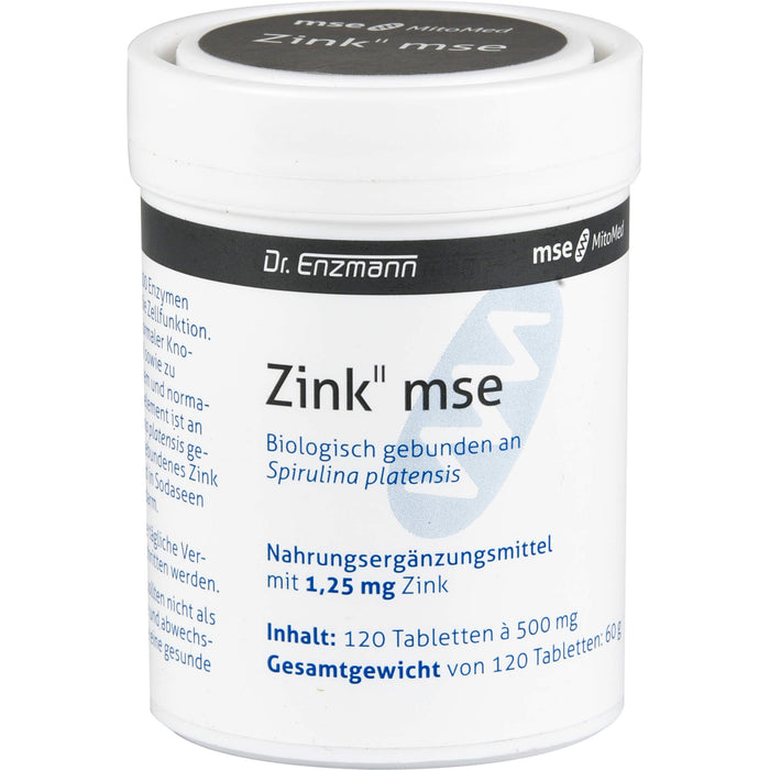 Zink II MSE 1,25mg, 120 St TAB