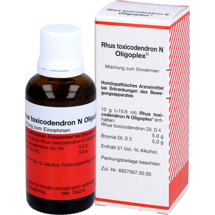 Rhus toxicodendron N Oligoplex, Mischung, 50 ml LIQ