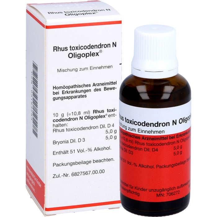 Rhus toxicodendron N Oligoplex, Mischung, 50 ml LIQ