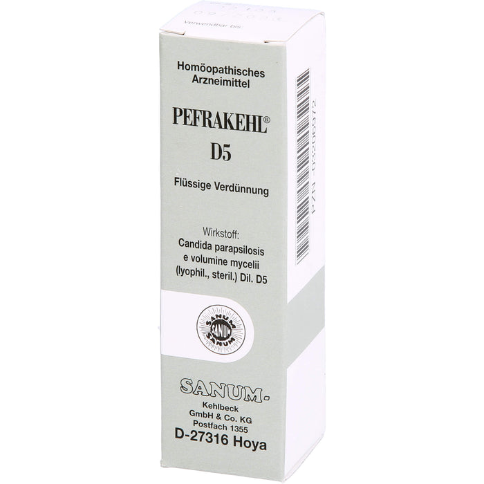 PEFRAKEHL D5 flüssige Verdünnung, 10 ml Lösung