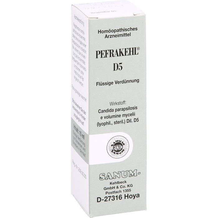 PEFRAKEHL D5 flüssige Verdünnung, 10 ml Lösung