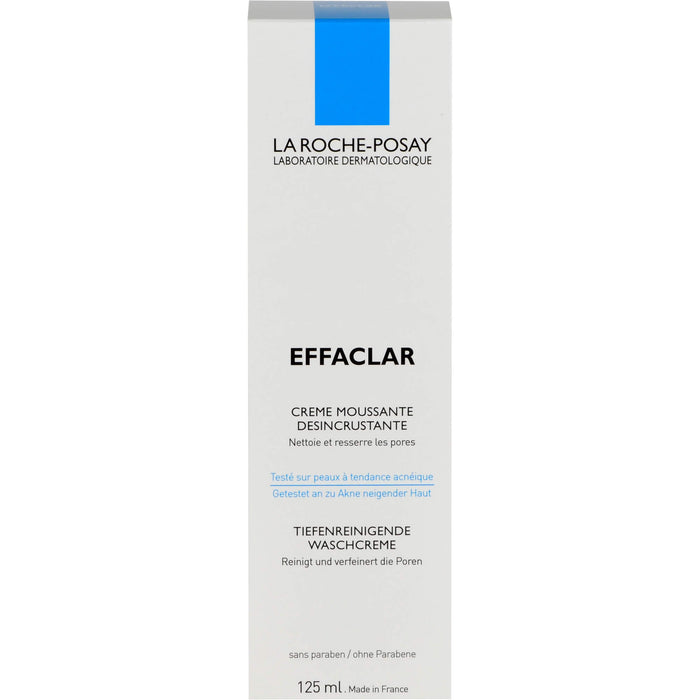 La Roche-Posay Effaclar tiefenreinigende Waschcreme, 125 ml Cream