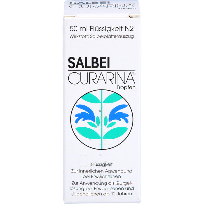 Salbei Curarina Tropfen, 50 ml Solution